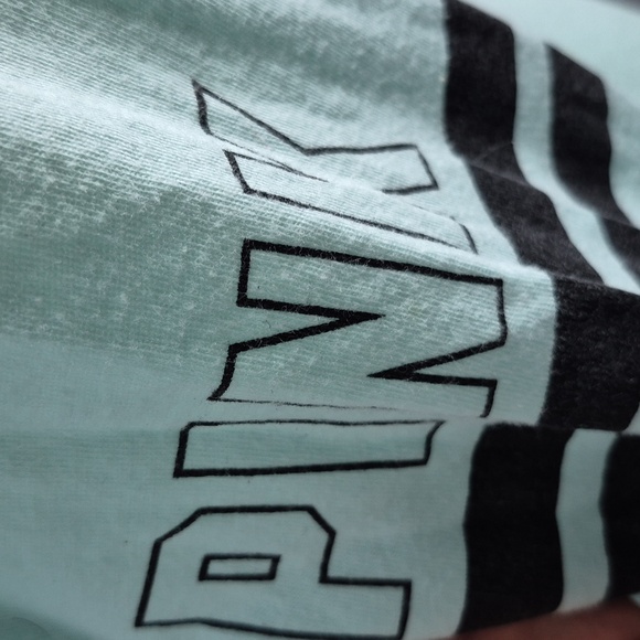 Pink sleep top color mint green size large - Picture 5 of 6